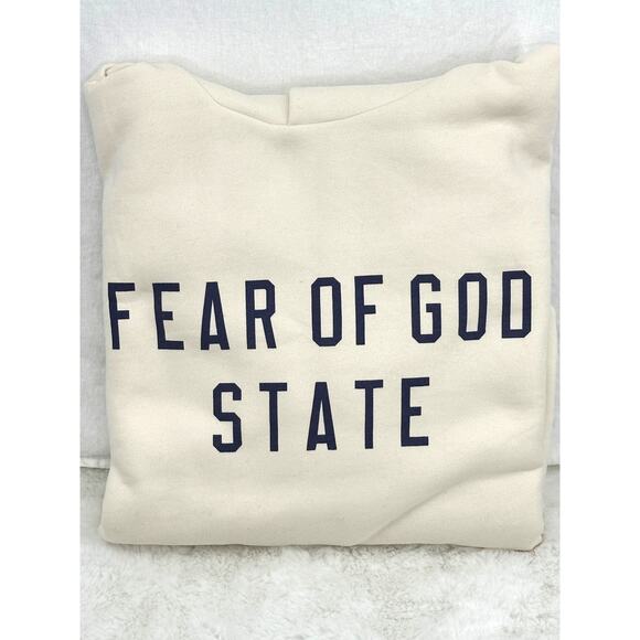 Fear‎ of God Essentials STATE Hoodie Shell Large 192BT246252F - Picture 5 of 8